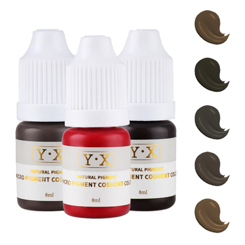Лидер продаж, лучшая микропигментация, полуперманентный Макияж для губ, татуажа, пигментные чернила, чернила для татуажа бровей