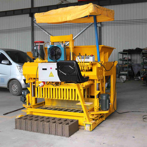 Di chuyển bê tông rỗng khối đúc Máy trứng đặt máy gạch một pha nhà máy Trung Quốc - Product Image 5