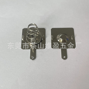 สปริงแบตเตอรี่ Weiying Hardware ขนาด 24x24x58.5 มม. สำหรับเครื่องทำฟองสบู่อิเล็กทรอนิกส์ - Product Image 1