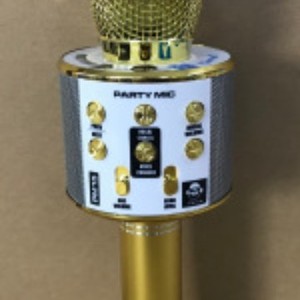 Party Mic Portable Karaoke <b>Microphone</b> Reverb Adjustment Plastic Material WS 858 - Product Image 1