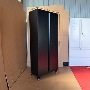 Armoire de <span class=keywords><strong>rangement</strong></span> professionnelle à roulettes pour atelier, <span class=keywords><strong>casier</strong></span> métallique haut avec <span class=keywords><strong>tiroir</strong></span> intérieur pour l'organisation des outils de garage - Product Image 2