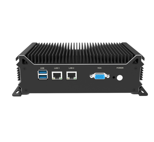 8lans 6100U Fanless Mini Industrial Firewall Pc 8 Ethernet Mini Firewall Computer Firewall Appliance with 8Lan
