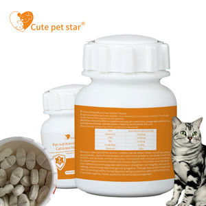 2025 Neue Produkte Kleine Haustier Katzen haaren tfernungs creme Ernährungs creme Katzen gras tabletten 200 Count Pet Health Care & Supplements - Product Image 1