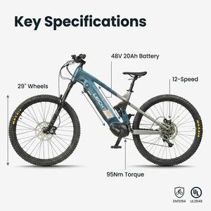 Fabricante de <span class=keywords><strong>Bicicletas</strong></span> Eléctricas de Montaña con Suspensión Completa Personalizables, OEM ODM, Venta al por Mayor de <span class=keywords><strong>Bicicletas</strong></span> Eléctricas <span class=keywords><strong>para</strong></span> Adultos con Motor Central - Product Image 6