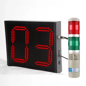 CHEETIE CP100 colonne industrielle LED alarme tour ronde lumière Signal système d'affichage d'alarme avec Buzzer
