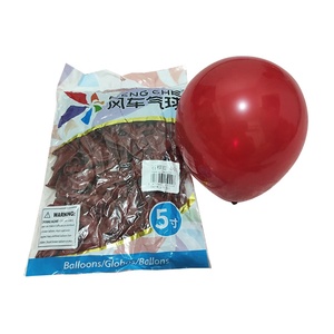 Premium Kalite Küçük 5 inç Feng Che Düğün Doğum Günü Partisi Kutlama Süsleme Ürünleri Yuvarlak Şekilli Lateks Hava Balonu - Product Image 5