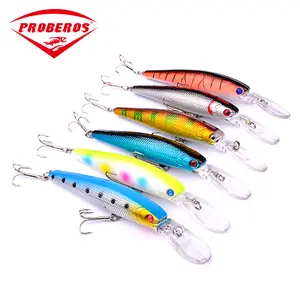 6 видов цветов приманки электронной коммерции приманка lure12.5cm/14glure Морская рыбалка Мино рыболовные снасти магазин оптовой приостановка Джеркбейт Рыбная ловля