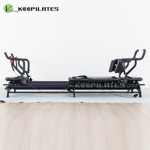 Suministro directo de fábrica M3K + Megaformer aleación de aluminio Megaformer <span class=keywords><strong>Pilates</strong></span> <span class=keywords><strong>Machine</strong></span> Studio Gym <span class=keywords><strong>Pilates</strong></span> Reformer para entrenamiento - Product Image 3
