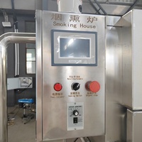 Four à fumage automatique pour bacon, viande séchée, saucisses et poisson, machine commerciale de déshydratation et de fumage de viande