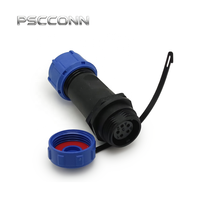 Connecteurs étanches IP68 PSCCONN SP11 SP13 SP17 SP21 SP29, prise et fiche compatibles avec Weipu pour équipement compact