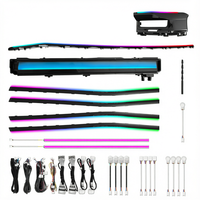 Kit d'éclairage d'ambiance intérieur LED 12V amélioré, 256 couleurs, pour Honda Accord 11e génération 2023-2026