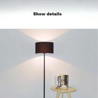 Lampadaire LED Postmoderne Minimaliste de Luxe en Fer avec Abat-jour Rose à Hauteur Réglable pour Décoration de Projets Hôteliers et Commerciaux dans le Salon et la Chambre