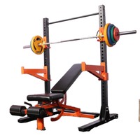 Meilleur vendeur Rack d'alimentation commercial Gym Half Squat Gym Equipment Professional Multi-Gym Fitness Style moderne pliable en acier