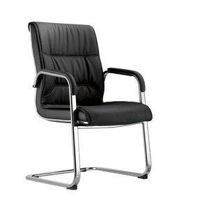 Chaise de bureau en cuir moderne et confortable 36019-6007C/B/A - Product Image 2