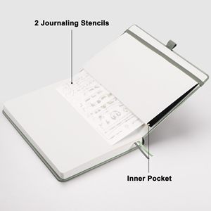 Free Samples <b>Notebook</b> Customized logo Promotional <b>A5</b> Business Lined Journals <b>Notebook</b> PU Hardcover <b>Notebooks</b> with Pen Loop - Product Image 3