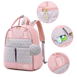 Sac à dos de voyage multifonctionnel imperméable pliable personnalisé pour bébé nouveau-né, sac à langer pour maman, sac à dos de plein air - Product Image 3