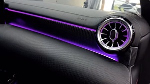 Luci LED Ambientali Intelligenti ZYCELA per Mercedes-Benz Classe A W177/V177 2019-2026, 12V 3-5W, Garanzia 1 Anno, Illuminazione Interna per Auto - Product Image 3