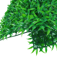 Clôture Feuille Verte Mur De Gazon Artificiel Panneaux Muraux De Gazon Artificiel Arbustes