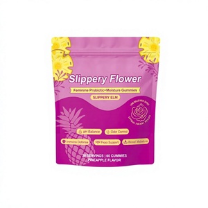 Gummies Probiotiques et Hydratantes pour Femmes à base d'Orme Rouge, Effet Glissant, Vente en Gros Direct Usine OEM - Product Image 1