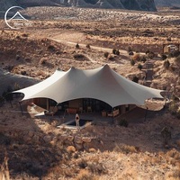 Tentes Safari Familiales de Luxe pour 2 à 8 Personnes, Grandes Villas, Hôtels, Tentes d'Hôtel Arabes