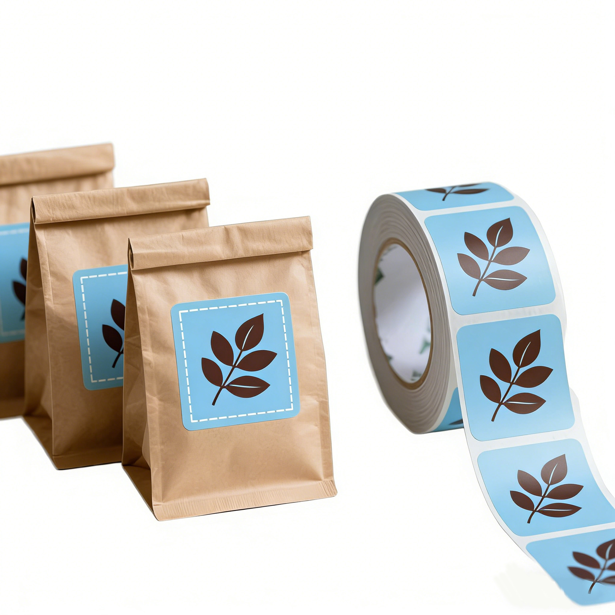 Custom Food Grade Label Stickers Waterproof Adhesive Packaging Labels for Bottles Cans Jars Free Design Service