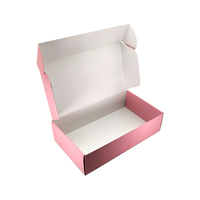 Boîte d'emballage pour vêtements avec impression personnalisée et logo pour envoi postal