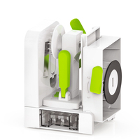Beste Aanbieding Smile Mom B458 Plastic Spiralisnijder Eco-vriendelijke Multifunctionele Groente- en Fruitspiraalsnijder/Hakker/Rasp Roestvrij staal