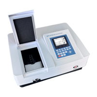 Espectrofotómetro UV Visible de Doble Haz BRT-6100UV Nuevo al por Mayor, Resolución de 0.1nm, Análisis Fotométrico, Espectrómetro de Laboratorio