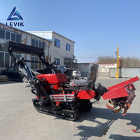 Compacteur de sol à chenilles haute efficacité 35 CV pour la ferme et la préparation des semis