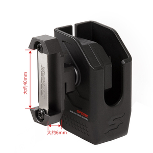 Pochette de magazines Spark Universal <span class=keywords><strong>Mag</strong></span> Rack Rotation 360 ° IPSC Rapid Fire pour ceintures de compétition TI-0001 - Product Image 4