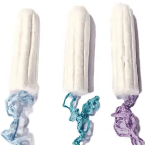 100% cotone tamponi vaginale del punto pulito per le donne