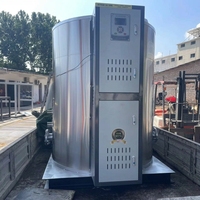 Chaudière à eau chaude électrique verticale automatique en acier au carbone Zhongfei, basse pression, haute sécurité, économie d'énergie, circulation naturelle