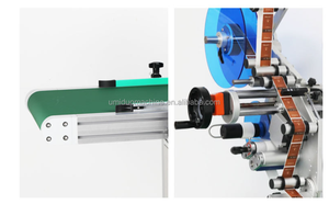 Automatic Flat Surface Square Self-Adhesive Label Applicator Top Side <strong>Bottle</strong> Labeling Machine With <strong>Date</strong> <strong>Coder</strong> - Product Image 4