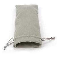 Sac de rangement multifonction en velours à cordon de serrage, housse de protection en flanelle douce pour cadeaux, vente en gros d'usine