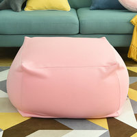 Mode Sitzsack Karton Indoor Square Cube Sitzsack Stühle Bulk Elastic Sitzsack für Kinder und Erwachsene