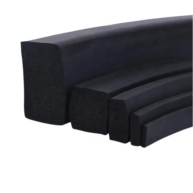 Hoge Kwaliteit Rubber Afdichting Strip Aangepaste Epdm Zachte Afdichting Strip Voor Autoruit