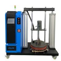 Machine d'application de colle thermofusible automatique RINNGO 30CC 100CC 55 gallons PUR, grande capacité, pour le revêtement et l'emballage en caisses en bois