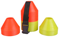 Cônes de football miniatures KSE 9 cm, cônes souples, marqueurs de terrain multicolores, exercices d'agilité pour les entraîneurs de football et les enfants