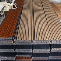 Panel de Techo de PVC Impermeable e Ignífugo con Rejilla para Techo, para Decoración Interior Moderna de Hoteles y Centros Comerciales