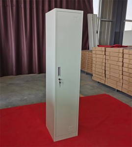 Armario Vertical <span class=keywords><strong>de</strong></span> Acero Metálico <span class=keywords><strong>de</strong></span> Diseño Moderno con Una Puerta, Mueble Práctico para el Hogar, Armario <span class=keywords><strong>de</strong></span> Almacenamiento <span class=keywords><strong>de</strong></span> Ropa - Product Image 5