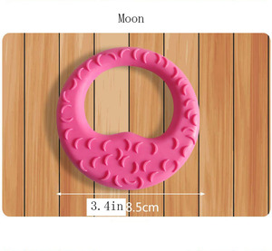 Устойчивая к укусам чистка зубов TPR Жевательная Звезда Луна солнце собака игрушка - Product Image 3