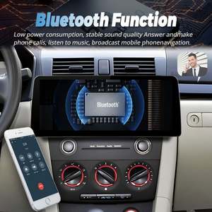 Radio con Pantalla de 12.3 Pulgadas y Resolución de 1920*720, Reproductor de Video para Automóvil Android, Estéreo para Mazda 3 2009 2008 2007, Multimedia, Carplay, Navegación GPS - Product Image 4