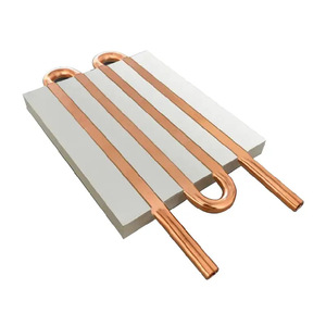 Disipador de Calor de Tubo de Cobre Personalizado, Placa de Enfriamiento por Agua de Aleación de Aluminio, Horizontal, 1000W, 10-60C, HW-SLSINK - Product Image 2