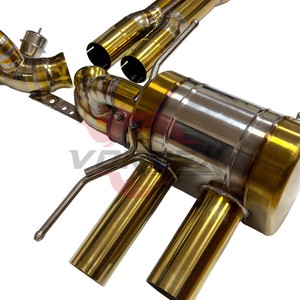 Système d'échappement Catback à soupapes en titane de grade 5 Vortex pour Ferrari 812 Superfast D12 Installation facile avec télécommande - Product Image 4