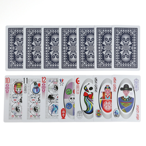 Naipes de PVC de Alta Calidad, Impermeables y Flexibles, con Diseño de Personajes Tradicionales, Baraja de Póker Personalizada, Venta al Por Mayor - Product Image 1