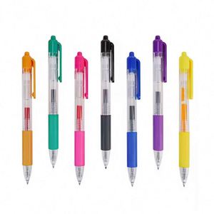 2025 Custom Logo Printing Gel <b>Pen</b> with Push Button 0.5mm Smooth Writing Paper Material <b>Multi</b>-<b>color</b> Ink Hot Sale - Product Image 5