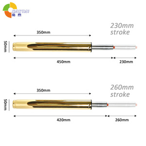 Heavy-Duty 230 mét 260 mét Bar ghế <span class=keywords><strong>gas</strong></span> Lift xi lanh bifma Lớp 1 lớp <span class=keywords><strong>2</strong></span> lớp 3 lớp 4 chiều cao có thể điều chỉnh khí mùa xuân cho phân - Product Image 2