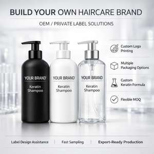 Champú de Queratina para Suavizar y Fortalecer el Cabello, Marca Privada, Fabricante OEM ODM, Champú Profesional para Salón, Sin Sulfatos - Product Image 4