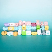 Jouets en gros transfrontaliers authentiques Meichai Big Mini Grain Bathroom Series 2 PVC & Resin Blind Bag Échelle 1/12