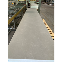 Prix d'usine, grande dalle de marbre artificiel Dupont 6-30 mm, plaque de marbre artificiel acrylique sans joint pour plan de travail